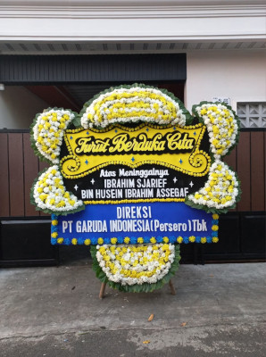 Papan Bunga Duka di 12 Ulu