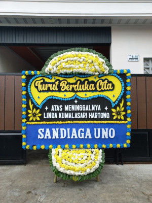 Papan Bunga Duka di 12 Ulu
